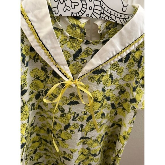 Adorable Darling Floral Girls Dress Size 11 - Picture 2 of 8